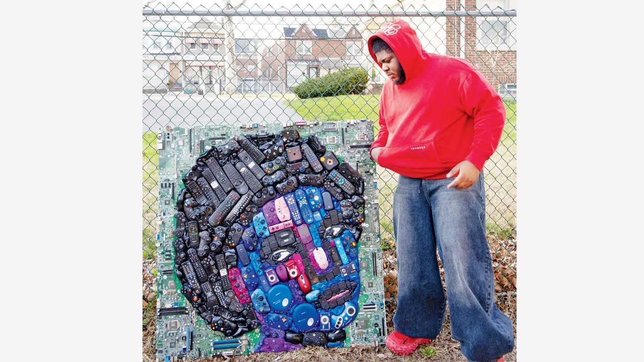 આ કચરો આંખને ઠંડક આપે એવા આર્ટવર્ક તરીકે ઘણો મોટો સંદેશ આપી શકે છે.