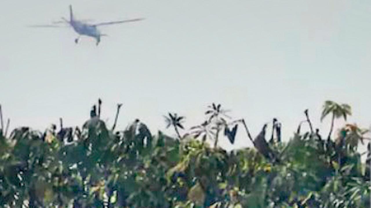 હેલિકૉપ્ટર પસાર થયું એ પછી ખીણમાંથી ઊઠેલા ધુમાડાને લીધે ક્રૅશની વાત વહેતી થઈ હતી