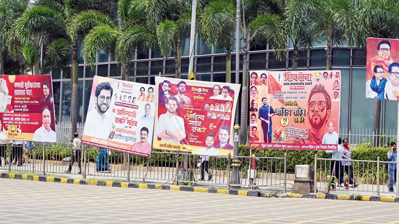 પ્રતિષ્ઠિત વિસ્તારો ગેરકાયદે હોર્ડિંગ્સથી ભરાઈ ગયા છે