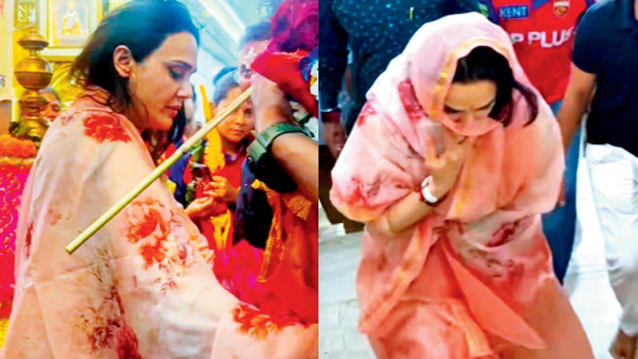 IPLમાં ટીમની જીત પછી પ્રીતિ ઝિન્ટાએ દિલ્હીમાં હનુમાન મંદિરમાં કર્યાં દર્શન