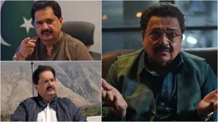 રિયલ રાજકારણી નબિલ ગબોલ અને રીલ જમાલ જમીલી રાકેશ બેદી - તસવીરો સોશ્યલ મીડિયા