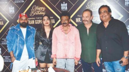 રામ ગોપાલ વર્માએ ધામધૂમથી ઊજવી ૬૪મી વર્ષગાંઠ