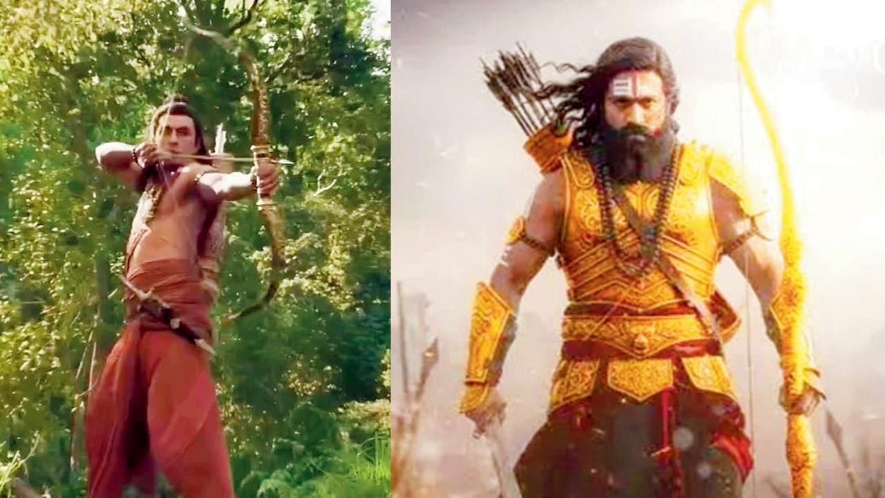 રામાયણમાં રામ અને રાવણ