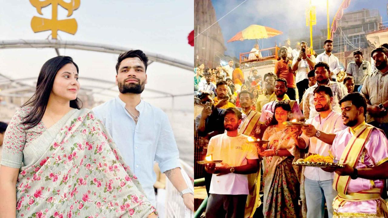 મુશ્કેલ IPL સીઝન વચ્ચે રિન્કુ સિંહે કાશી પહોંચીને ગંગા આરતી કરી