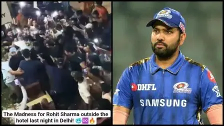રોહિત શર્માના વાયરલ વીડિયોમાંથી સ્ક્રીન શૉટ (તસવીર: સોશિયલ મીડિયા)