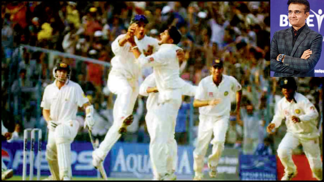 કલકત્તાના ઈડન ગાર્ડન્સ ખાતે ૨૦૦૧ની ટેસ્ટ-ટીમના રીયુનિયનનો પ્લાન બનાવી રહ્યો છે સૌરવ ગાંગુલી