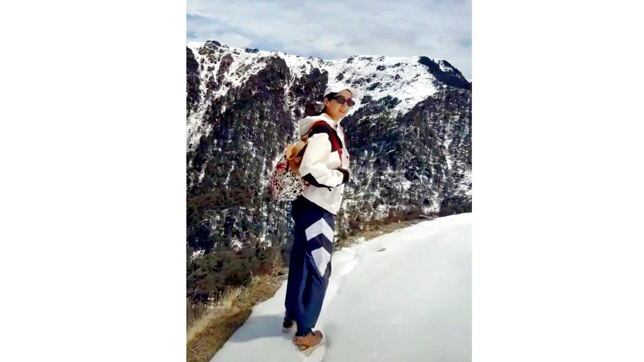 ઉત્તરાખંડમાં ટ્રેકિંગની મજા માણતી સારા અલી ખાન