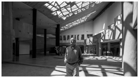 એનઆઈડીના કેમ્પસમાં સેન કાપડિયા - તસવીર સૌજન્ય પિંકીશ શાહ