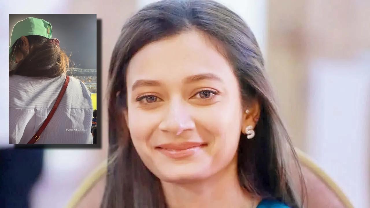 સેહર શેખ અને તેણે ઇન્સ્ટાગ્રામ પર મૂકેલી સ્ટોરીમાંથી સ્ક્રીન શૉટ