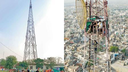 BSNLના ટાવર પર ૪૦૦ ફુટ ઊંચે તાડપત્રીથી ઢંકાયેલી નાનકડી કૅબિન જેવું બનાવીને ગુરજિત સિંહ ખાલસા આ જગ્યાએ ૫૬૦ દિવસ રહ્યા હતા.