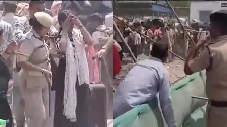 વાયરલ વીડિયોનો સ્ક્રીન ગરૅબ (તસવીર સૌજન્ય: સોશિયલ મીડિયા)