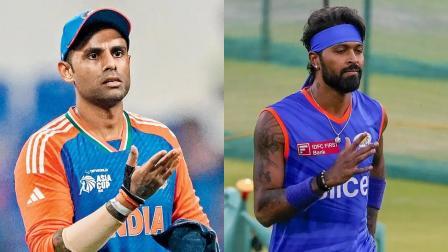 હાર્દિક પંડયા અને સૂર્યકુમાર યાદવ ફાઇલ તસવીર