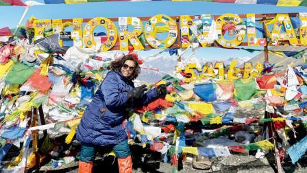 થોરોંગ લા પાસ સમિટ‍