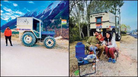 ટ્રૅક્ટરને મૉડિફાય કરીને ઊંચા પહાડોમાં ફરી રહ્યો છે આ ભોમિયો