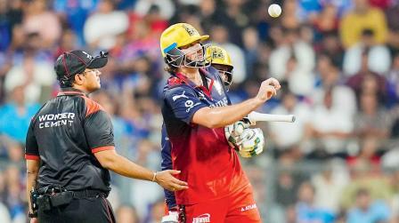 અમ્પાયર્સ સામે મશ્કરી કરનાર ટિમ ડેવિડને પચીસ ટકા મૅચ-ફીનો દંડ અને એક ડીમેરિટ પૉઇન્ટ મળ્યો