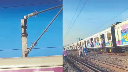 ૮૦૦ મીટર જેટલા ઓવરહેડ ઇક્વિપમેન્ટને નુકસાન થયું હતું જેને પગલે ૨૦ ટ્રેનો કૅન્સલ થઈ હતી અને ૫૦ ટ્રેનો મોડી પડી હતી.