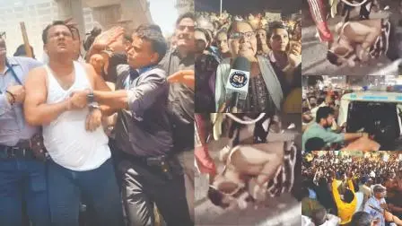 પોલીસ ગઈ કાલે આરોપી મોહમ્મદ અઝીઝ ઇમ્તિયાઝ શેખને ઘટનાસ્થળે લાવી ત્યારે પબ્લિકે તેને બરાબરનો ફટકાર્યો હતો. પોલીસ ઘટનાસ્થળે આરોપીને લઈ આવી છે એ જાણીને લોકોનાં ટોળાં રસ્તા પર ઊતરી આવ્યાં હતાં. શુક્રવારે ઘટનાસ્થળે આરોપીને પકડીને પોલીસે વૅનમાં બેસાડ્યો ત્યારે જનતાએ તેને બહાર કાઢીને ધોપટી નાખ્યો હતો.