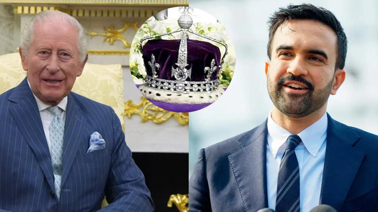 કિંગ ચાર્લ્સ થ્રી અને ઝોહરાન મમદાની