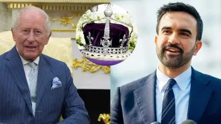 કિંગ ચાર્લ્સ થ્રી અને ઝોહરાન મમદાની