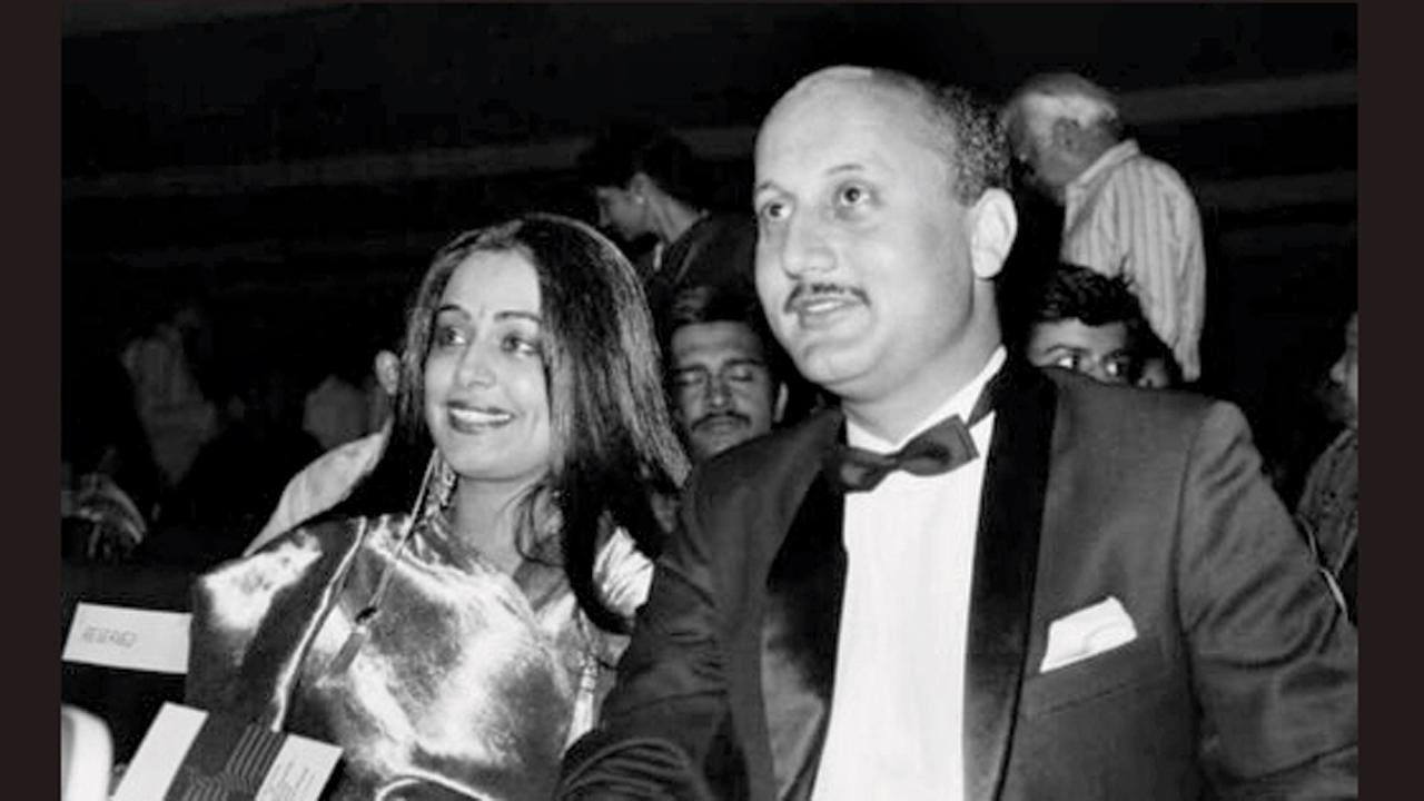 અનુપમ ખેર અને કિરણ ખેર
