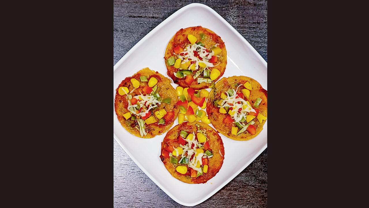 આજની રેસિપી : બેસન પૂડલા વિથ પીત્ઝા ટૉપિંગ