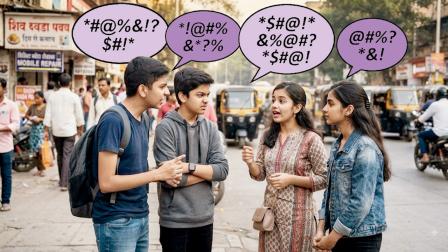 બેફામ બેલગામ ગાળો બોલવી એ બોલ્ડનેસ છે કે સંસ્કારનો અભાવ?