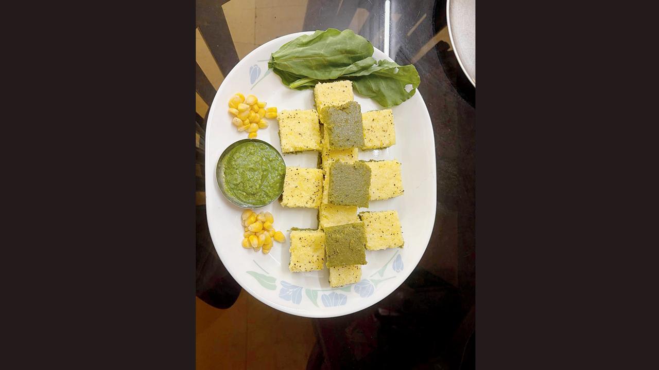 આજની રેસિપી : શામ સવેરા ઢોકળાં