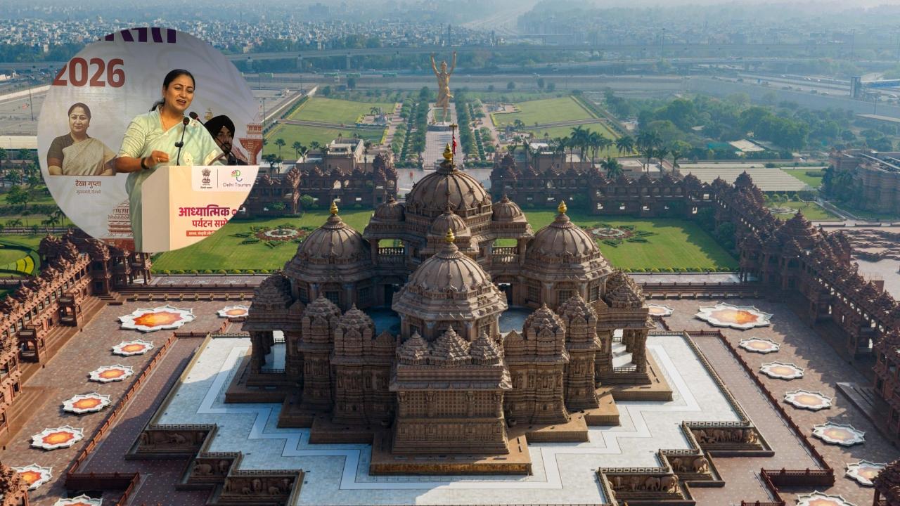 દિલ્હી અક્ષરધામ ખાતે ચાર નવા ટૂરિઝમ સર્કિટનો શુભારંભ: જુઓ ફોટોઝ