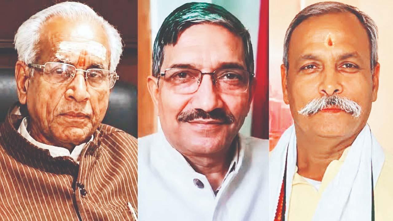 ચંપત રાય, અનિલ મિશ્રા અને ગોપાલ રાવ