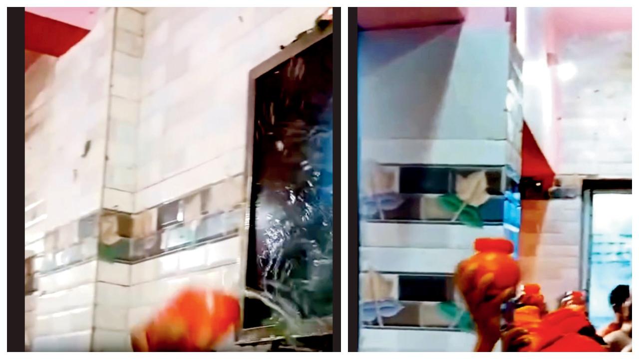 આટલી બધી શ્રદ્ધા? ટીવી પર દર્શન કરતી વખતે ગંગાજળ છાંટવાનું?
