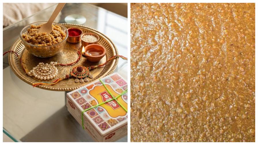 દાણેદાર હલવો મ્હોમાં પાણી લાવી દે તેવો છે - તસવીર સૌજન્ય પૂજા સાંગાણી