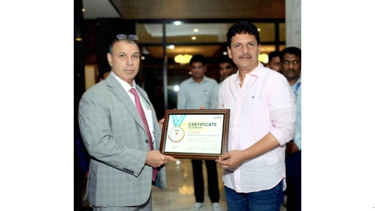 આ સન્માન સોસાયટીની વાર્ષિક પરિષદ દરમિયાન આપવામાં આવ્યું હતું