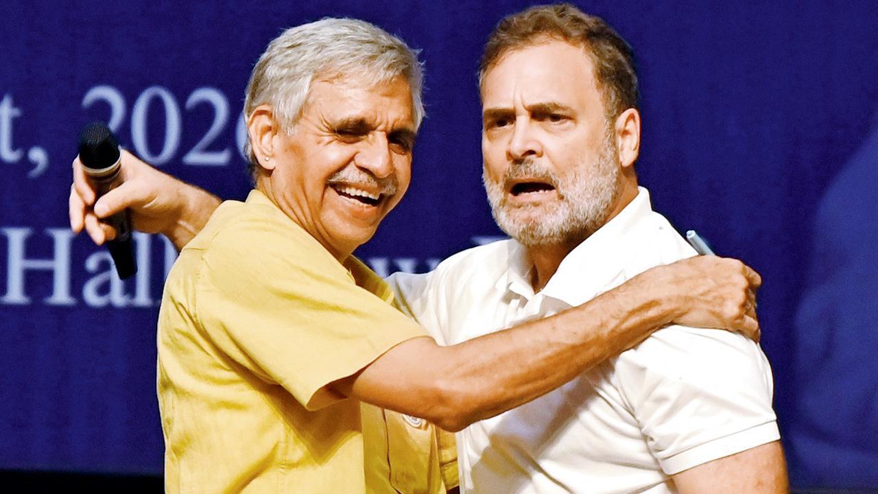 સંદીપ દીક્ષિત અને રાહુલ ગાંધી