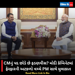 CMનું પદ છોડે છે ફડણવીસ? મોદી કૅબિનેટમાં ફેરફારની અટકળો વચ્ચે PM સાથે મુલાકાત