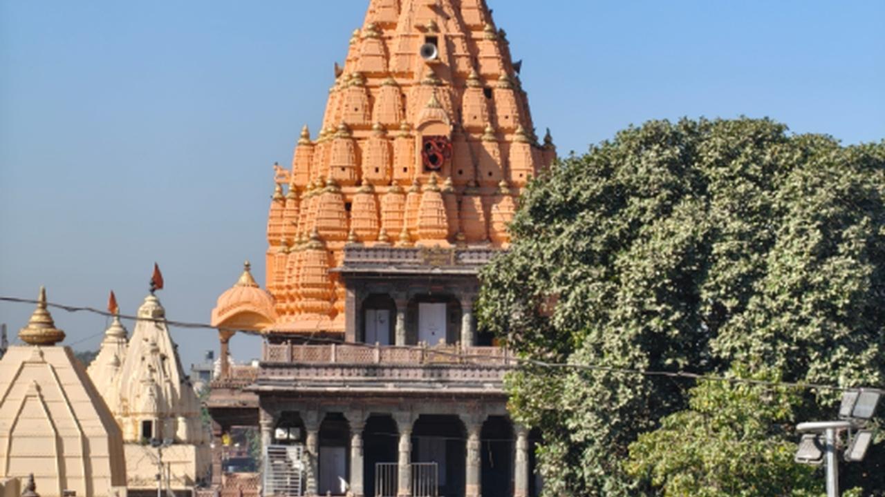 મધ્યપ્રદેશના ઉજ્જૈનમાં આવેલ મહાકાલેશ્વર મંદિરની ફાઇલ તસવીર