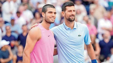 આજે સ્પેનના કાર્લોસ અલ્કારાઝ અને સર્બિયાના નોવાક જૉકોવિચની રસપ્રદ ટક્કર થશે