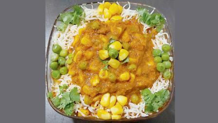 કૉર્ન પાંઉભાજી વિધાઉટ પટેટો