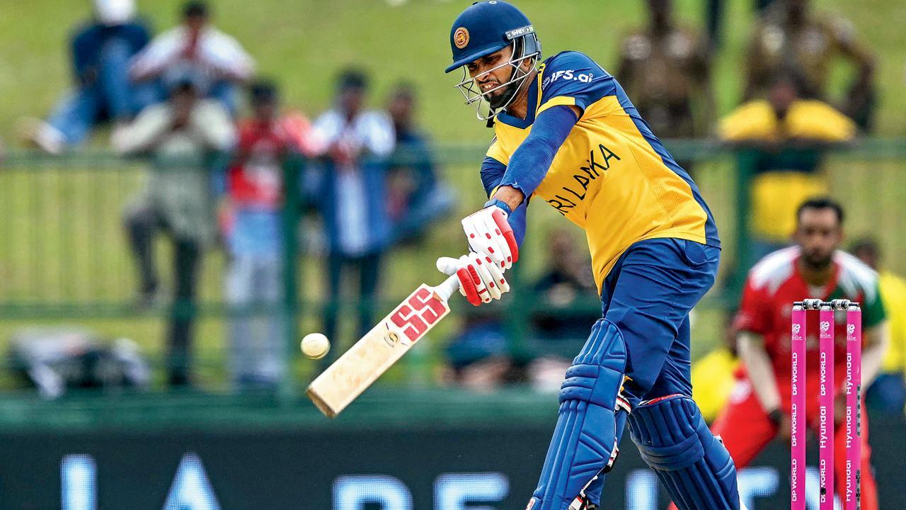 કૅપ્ટન દાસુન શનાકાએ ૫૦ રન ફટકાર્યા હતા