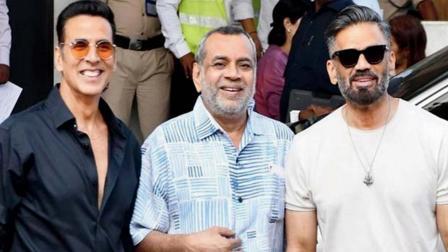 અક્ષય કુમાર, સુનીલ શેટ્ટી અને પરેશ રાવલ
