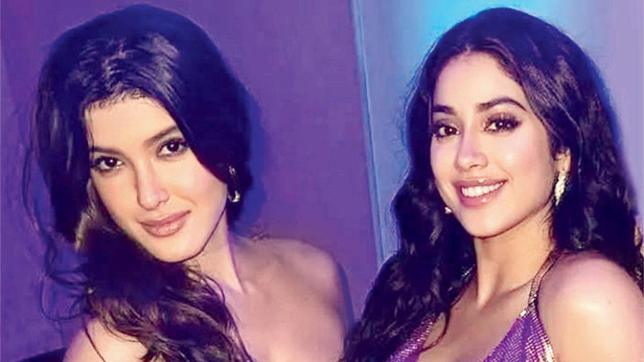 શનાયા કપૂર અને જાહ્‍‍નવી કપૂર