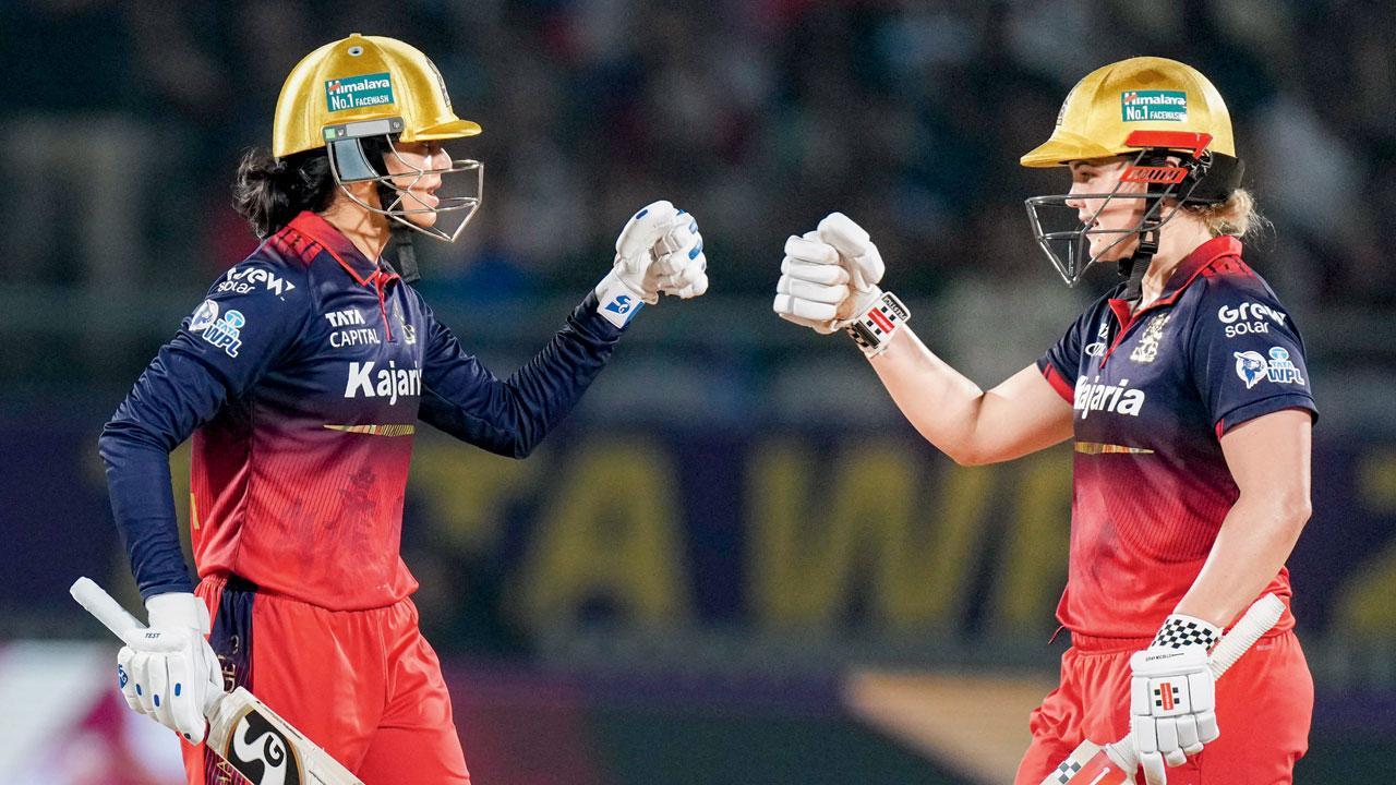 સ્મૃતિ માન્ધના અને જ્યૉર્જિયા વોલે મૅચવિનિંગ ૧૬૫ રનની ભાગીદારી કરી હતી