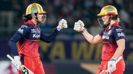 સ્મૃતિ માન્ધના અને જ્યૉર્જિયા વોલે મૅચવિનિંગ ૧૬૫ રનની ભાગીદારી કરી હતી