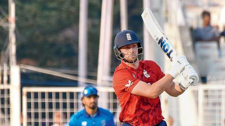 ઇંગ્લૅન્ડ માટે ફિફ્ટી ફટકારવાની સાથે એક વિકેટ લઈને પ્લેયર ઑફ ધ મૅચ બન્યો હતો વિલ જૅક્સ