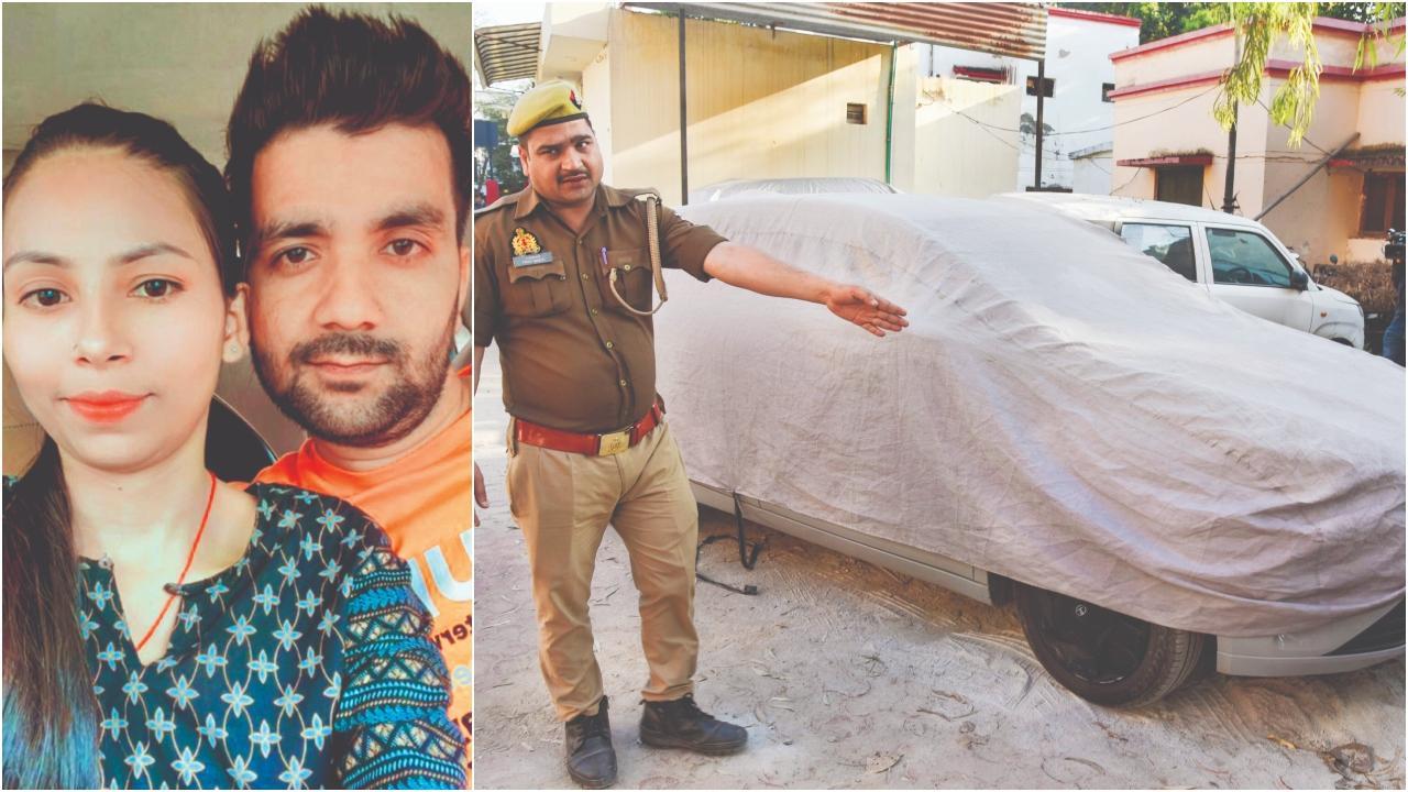 નોએડાના સેક્ટર ૧૦૭માં આ કારમાંથી તેમના મૃતદેહ મળ્યા હતા.