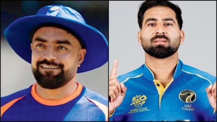 અફઘાનિસ્તાનનો કૅપ્ટન રાશિદ ખાન, UAEનો કૅપ્ટન મુહમ્મદ વસીમ