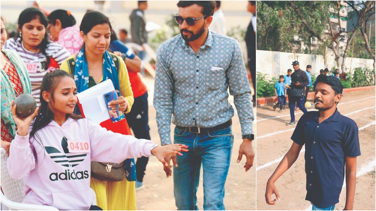 દિવ્યાંગ ખેલાડીઓએ વિવિધ રમતોમાં ભાગ લીધો હતો.