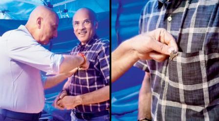 અનુપમ ખેરે પોતાના સોશ્યલ મીડિયા અકાઉન્ટમાં એક વિડિયો શૅર કર્યો હતો