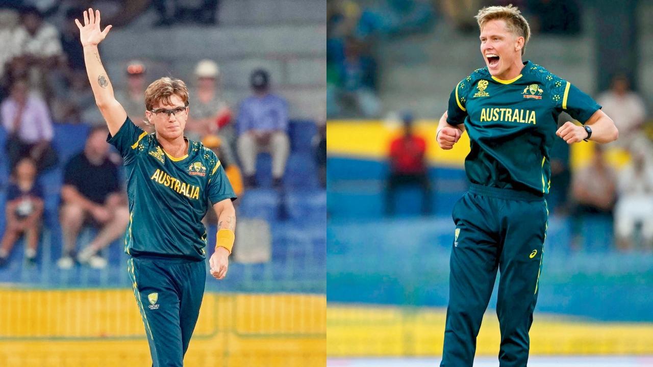 ઑસ્ટ્રેલિયાના ફાસ્ટ બોલર નૅથન એલિસે માત્ર ૧૨ રન અને સ્પિનર ઍડમ ઝૅમ્પાએ ૨૩ રન આપીને ૪-૪ વિકેટ લીધી હતી. 