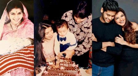 ભાગ્યશ્રીએ દીકરાની ૩૬મી વર્ષગાંઠે ખાસ તસવીરો શૅર કરી છે
