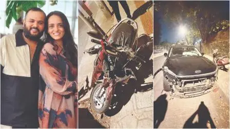 બેફામ ટીનેજ ડ્રાઇવરે યંગ પટેલ દંપતીની બાઇકને મારી ઑલમોસ્ટ જીવલેણ ટક્કર